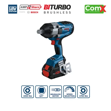 Boulonneuse 18V BOSCH GDS 18V-1050 H