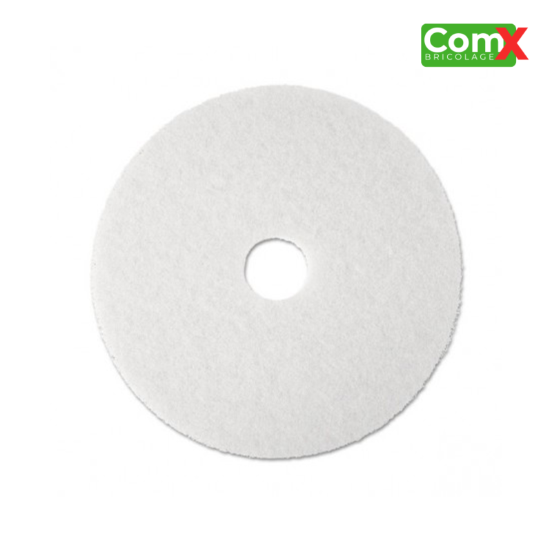 Disque Pads Monobrosse 430mm Blanc