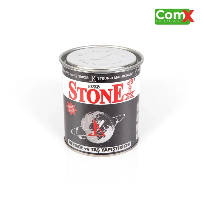 Mastic solide STONE FIX Noir 1.2 kg