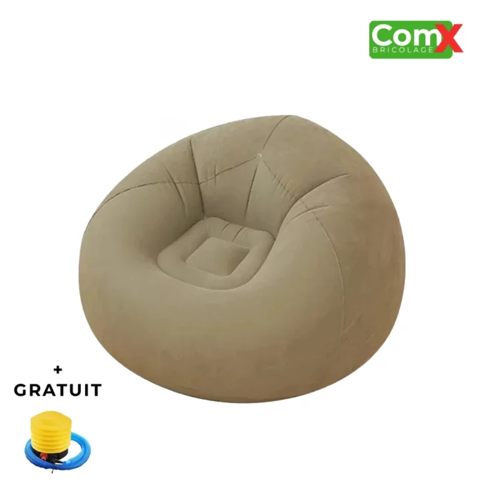 Fauteuil Gonflable Sphérique ± pompe a air gratuit