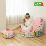 Canapés + Pouf Gonflable – Confort, Style et Mobilité